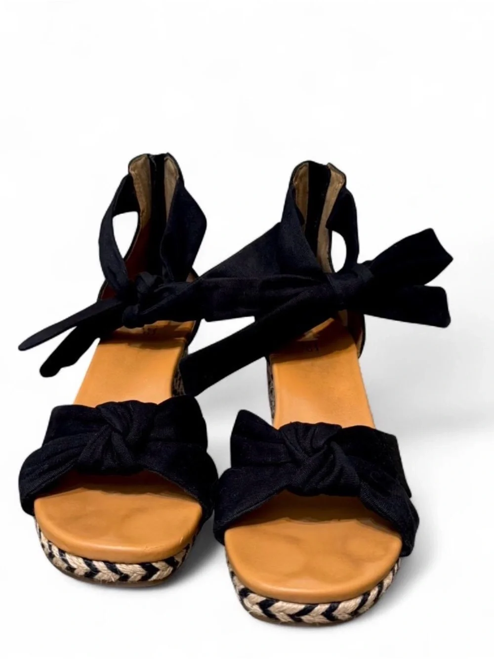 UGG Yarrow Espadrille Wedge Sandals Size- 9.5